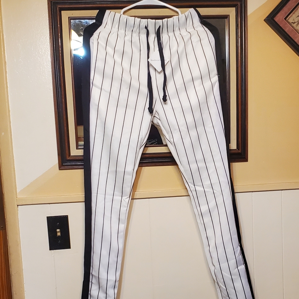 Black and White Pants